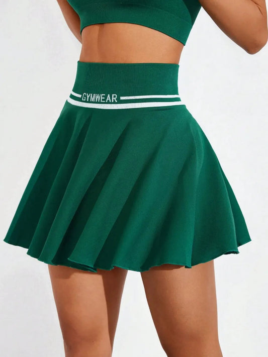 Ruched High Waist Mini Active Skirt eprolo