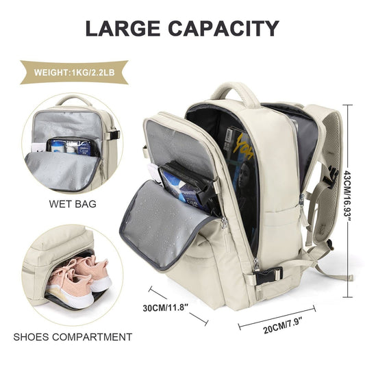 Fashion Large Capacity Travel Backpack Student School Bags 7 Sister Stars LLC