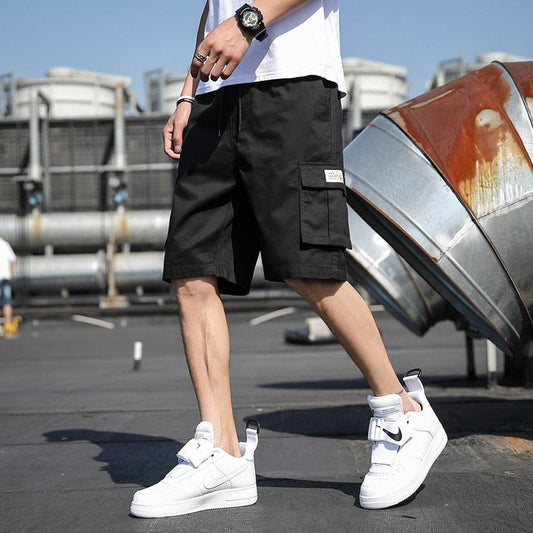 Mens Mens New Summer Shorts Sports Pants Trend Beach Pants Students Cargo Pants eprolo