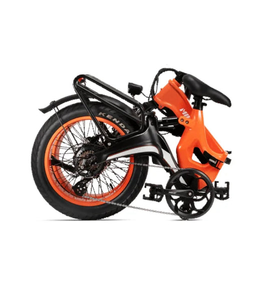 US Warehouse In-Stock Integrated Magnesium Alloy Foldable Electric Bicycle with Lights Suitable for Mountain and Urban Use 7 Sister Stars LLC