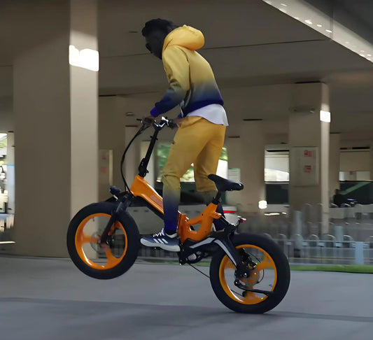 Urban Off-road High-performance Bicycle Foldable Electric Bicycle Hydraulic Disc Brake IO Intelligent System 7 Sister Stars LLC