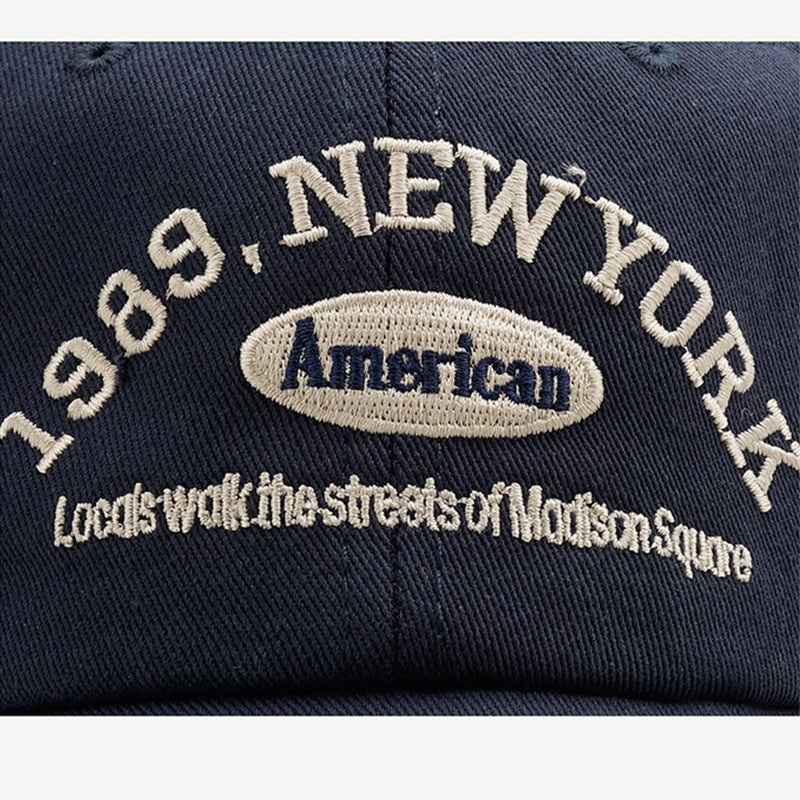 1989 Embroidery Baseball Cap - Soft and Comfortable Top, Exquisite Embroidery Design - Ideal for Women and Men, Perfect for Sports and Casual Wear, Unisex Design for Universal Fit