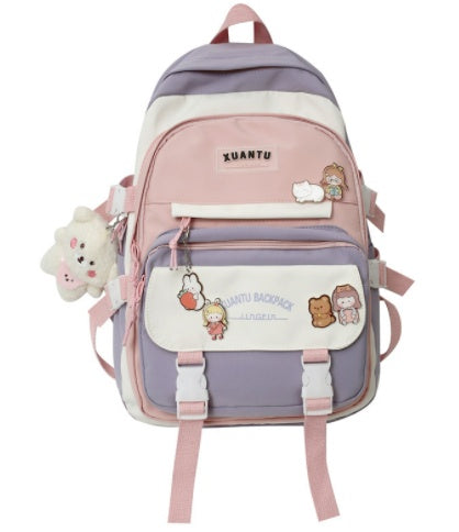 Korean Style Fashion All-match Large Capacity Backpack 7 Sister Stars LLC