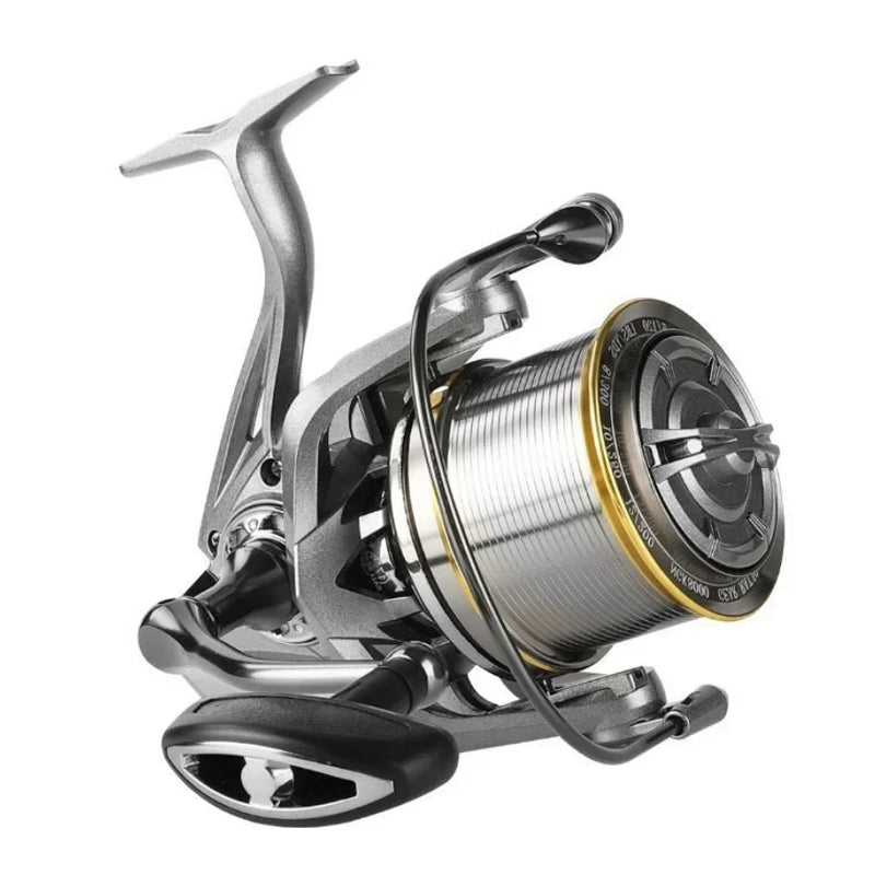 17+1BB 8000-14000 Series Aluminum Alloy Spool Fishing Reel, 4.8:1 Gear Ratio, Durable Long Casting for Baitcasting eprolo