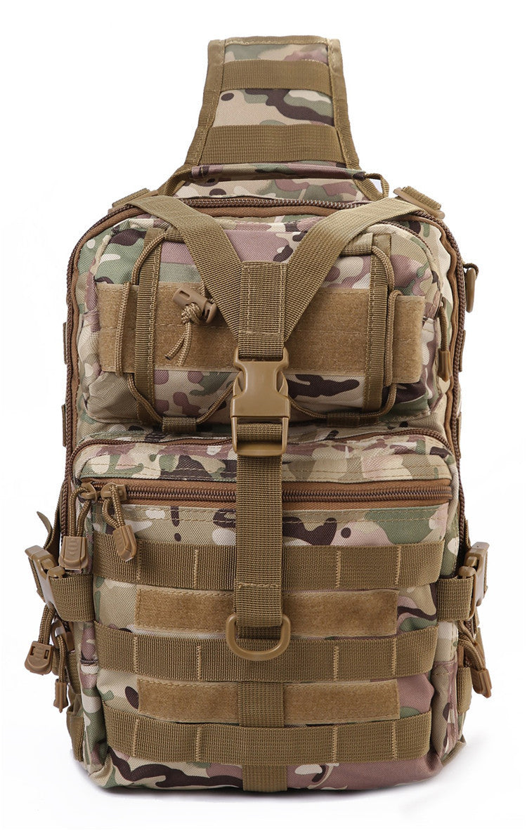 Chenhao tactical satchel single shoulder waterproof camouflage single shoulder chest hanging bag attack patrol backpack military fans messenger bag 7 Sister Stars LLC