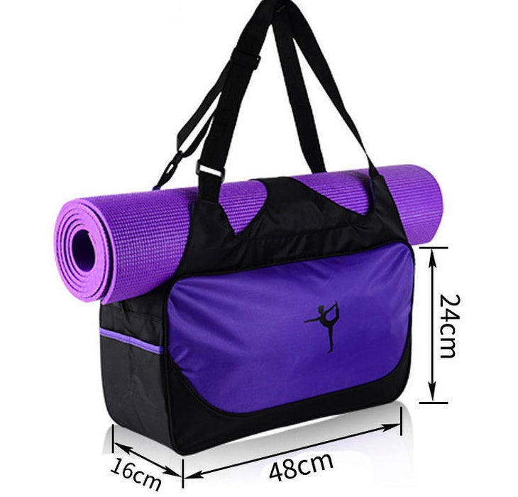 Fitness Pack Yoga backpack pillow waterproof Yoga pillow bag 7 Sister Stars LLC
