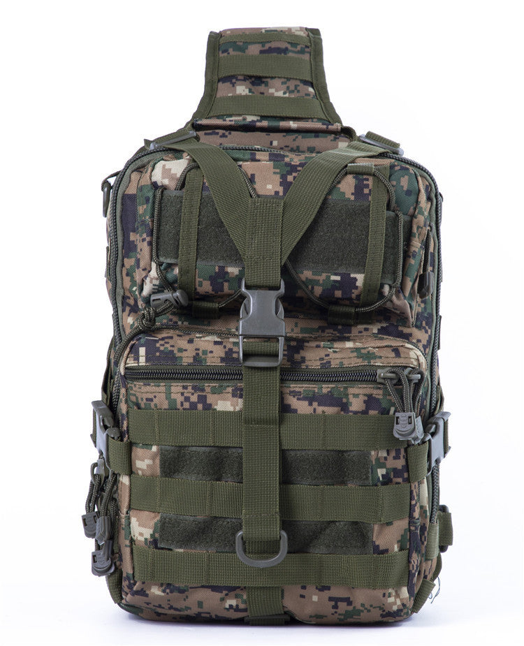 Chenhao tactical satchel single shoulder waterproof camouflage single shoulder chest hanging bag attack patrol backpack military fans messenger bag 7 Sister Stars LLC