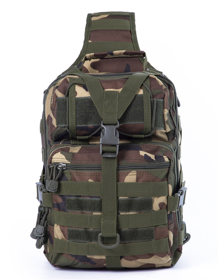 Chenhao tactical satchel single shoulder waterproof camouflage single shoulder chest hanging bag attack patrol backpack military fans messenger bag 7 Sister Stars LLC