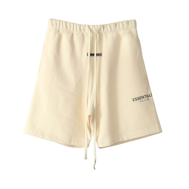 European and American Summer Loose Quarter Pants for Men and Womens Casual and Versatile Shorts eprolo