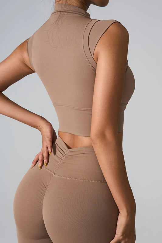 Mock Neck Active Tank eprolo