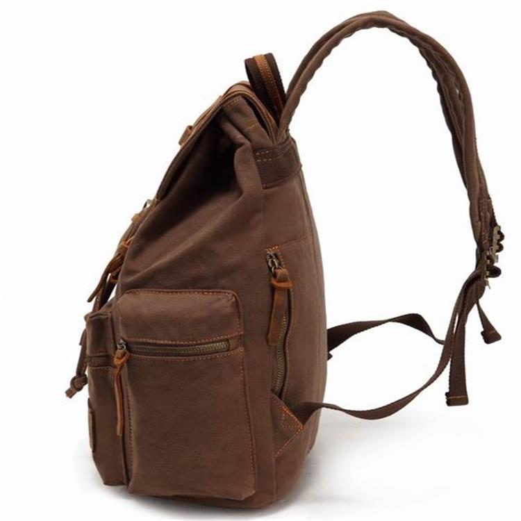 Men's And Women's Canvas Backpack 15.6 Inches Large Capacity 7 Sister Stars LLC