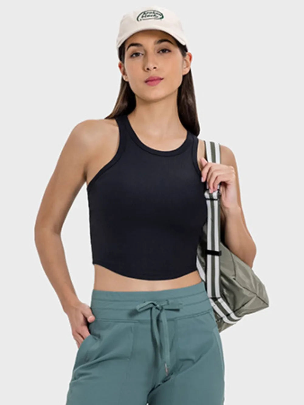 Round Neck Racerback Active Tank eprolo