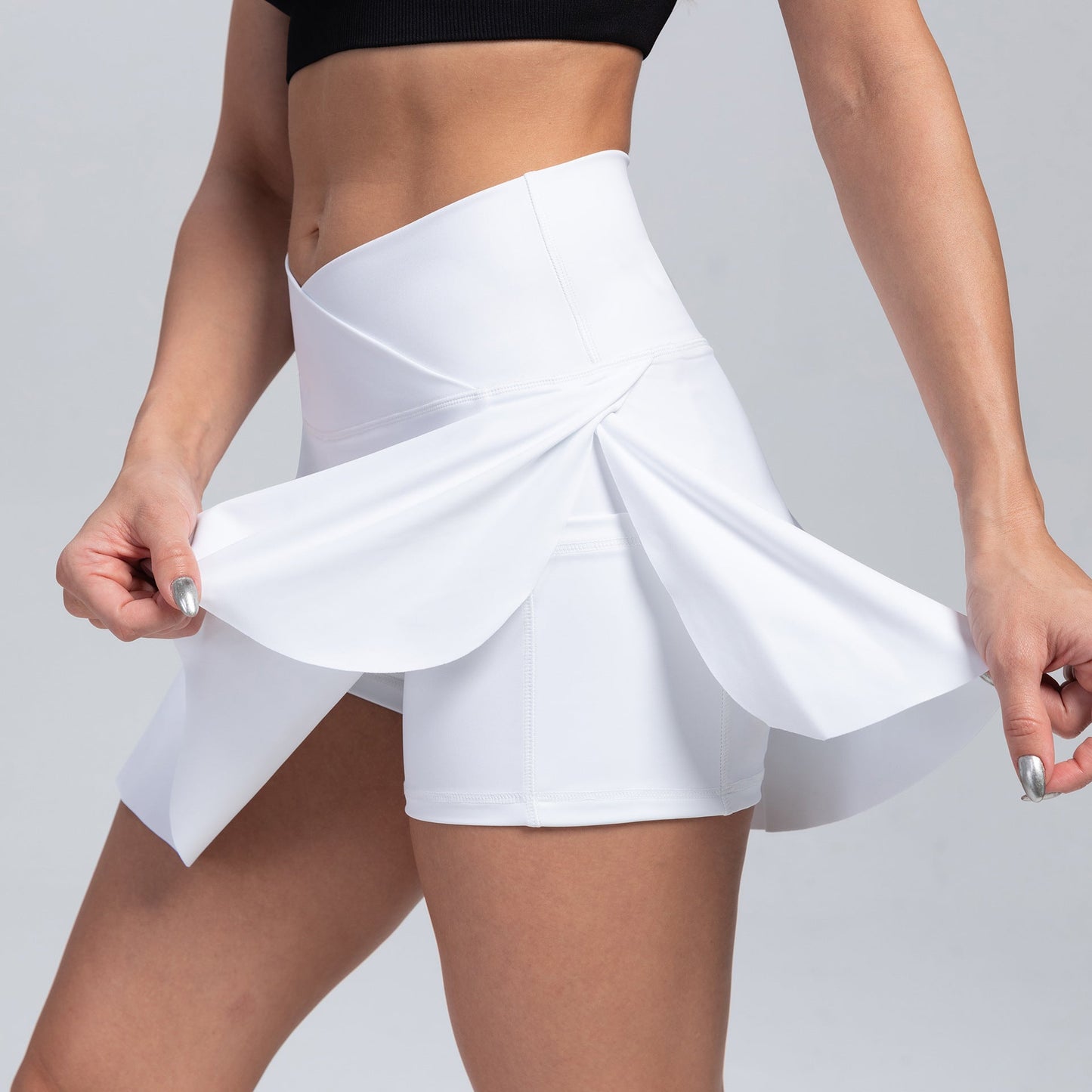 Sports skirts, yoga shorts, tennis skirts, fitness clothes, outdoor high waisted yoga clothes for women eprolo