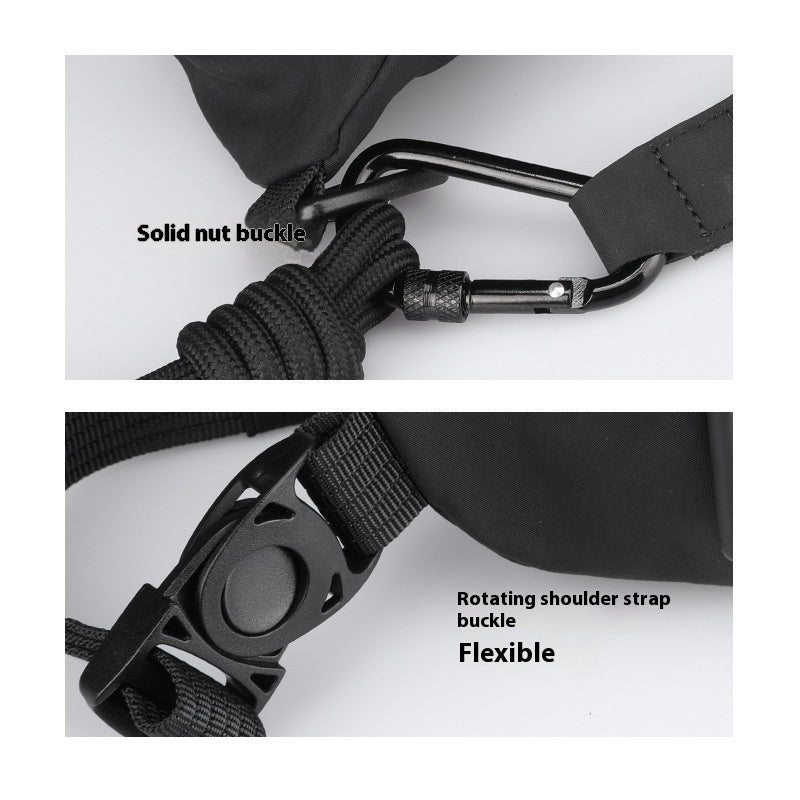 Crossbody Bag Men's Portable Portable Single Shoulder Backpack Chest Bag 7 Sister Stars LLC