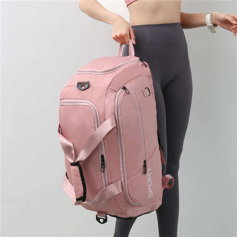 Luggage Bags For Women Handbag Oxford Men's Fitness Gym Shoulder Bag Waterproof Sports Travel Backpack With Shoes Compartment 7 Sister Stars LLC