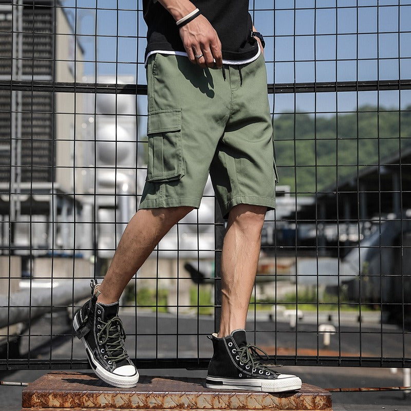Mens Mens New Summer Shorts Sports Pants Trend Beach Pants Students Cargo Pants eprolo