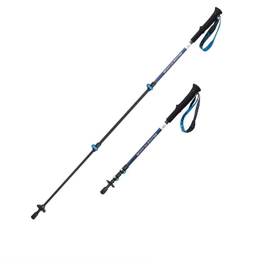 Climbing cane Outdoor telescopic cane Carbon fiber anti slip climbing and hiking folding cane eprolo