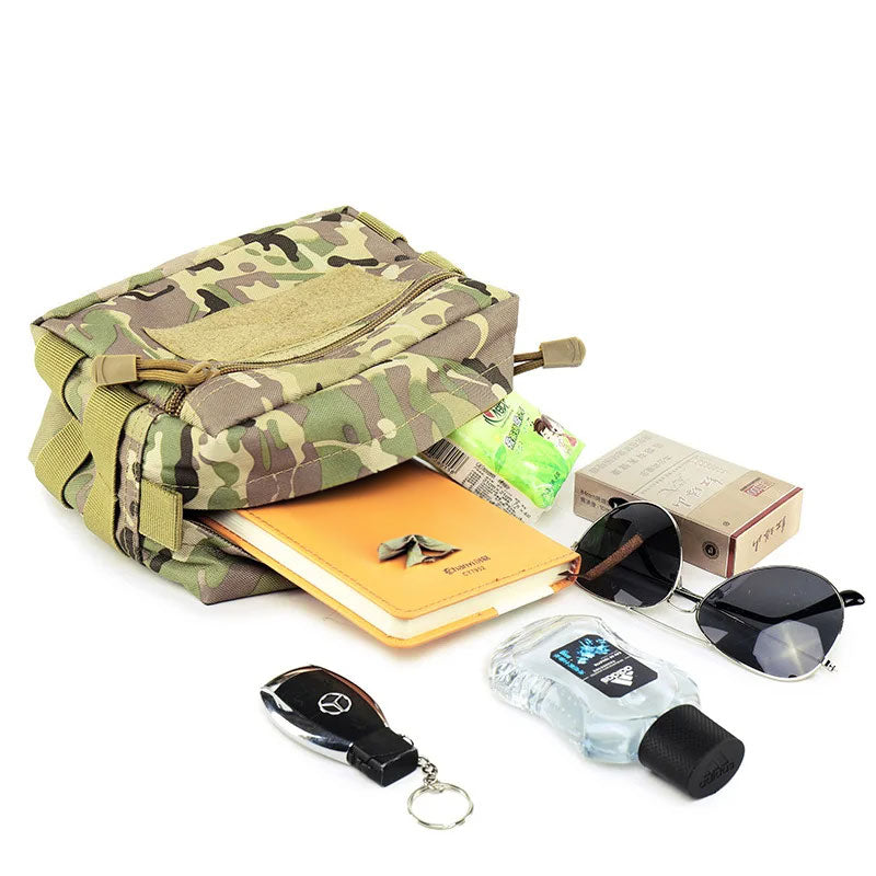 Molle Tactical Admin Pouch EDC Waist Pack Utility Military Magazine Dump Drop Pouches Outdoor Hunting Accessories Organizer Bag eprolo