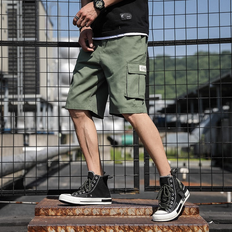 Mens Mens New Summer Shorts Sports Pants Trend Beach Pants Students Cargo Pants eprolo