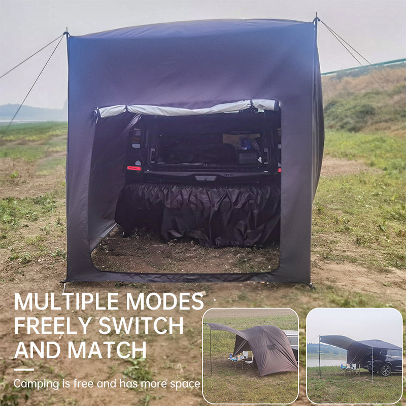 Large Multifunctional Outdoor Zipper Tents for Camping - Water - Repellent, Rainproof, Sunscreen, for Multiple People eprolo