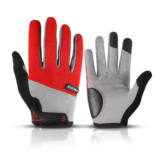 Outdoor sports men's and women's anti slip and wear-resistant fitness bicycles breathable full finger riding touch screen gloves eprolo