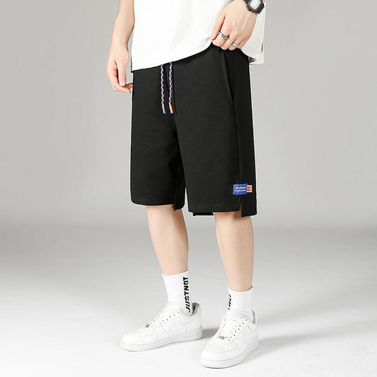 Sports Pants Mens Korean Casual 5 Inch Pants Mens Summer Shorts Solid Color Quick Drying Fashion Mens Oversized Pants eprolo