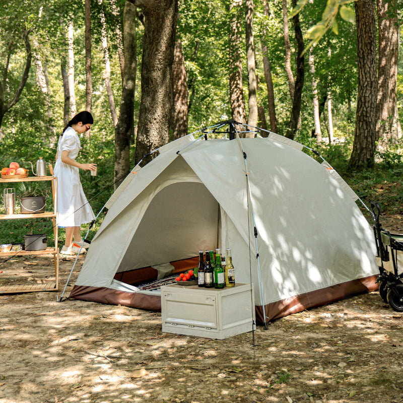 Camping tent outdoor camping full automatic speed open tent rain sunscreen portable tent eprolo