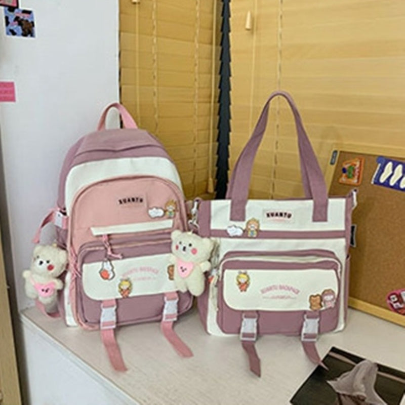 Korean Style Fashion All-match Large Capacity Backpack 7 Sister Stars LLC