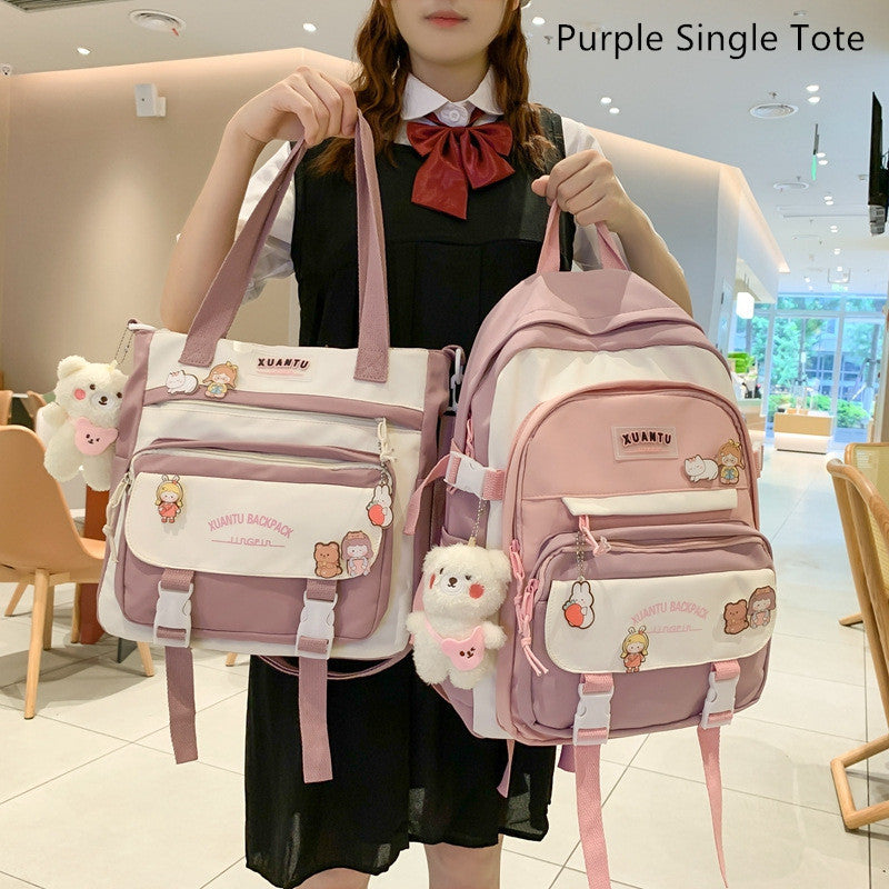Korean Style Fashion All-match Large Capacity Backpack 7 Sister Stars LLC