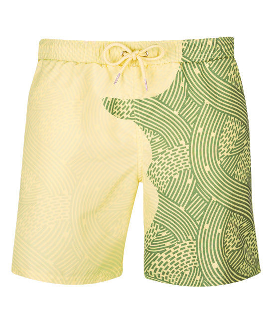 Water Changing Beach Pants Men's Quick Dry Large Size Swimming Pants Warm Color Changing Shorts Men's Swimming Pants eprolo