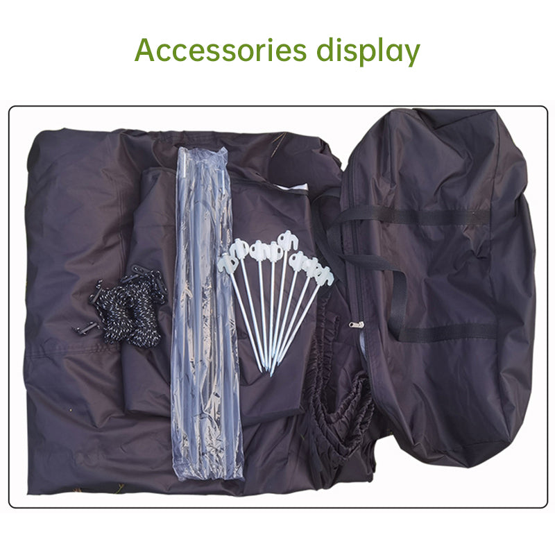 Large Multifunctional Outdoor Zipper Tents for Camping - Water - Repellent, Rainproof, Sunscreen, for Multiple People eprolo