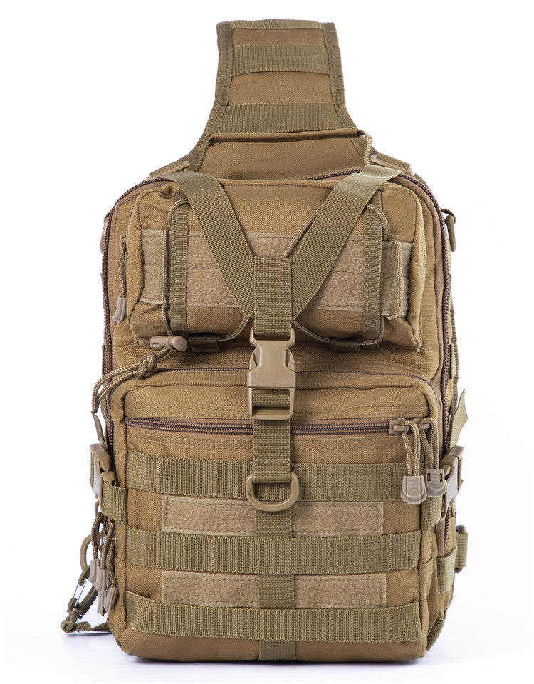 Chenhao tactical satchel single shoulder waterproof camouflage single shoulder chest hanging bag attack patrol backpack military fans messenger bag 7 Sister Stars LLC