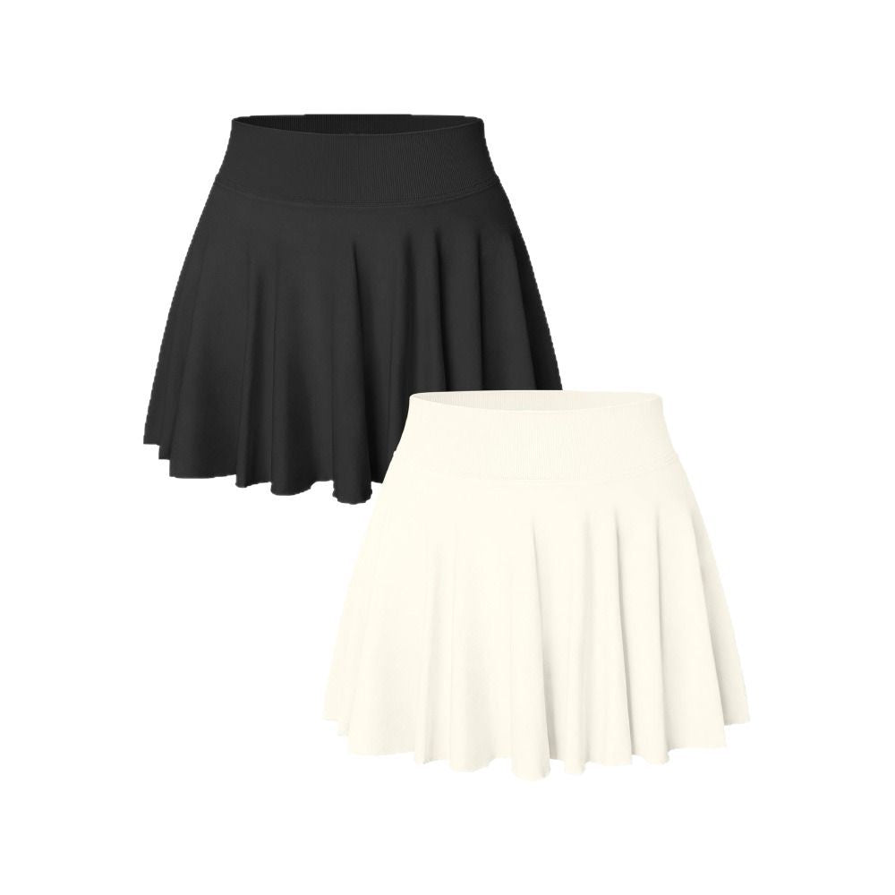 Tennis skirt elastic quick drying with pockets fitness skirt sports skirt yoga skirt eprolo
