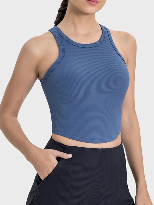 Round Neck Racerback Active Tank eprolo