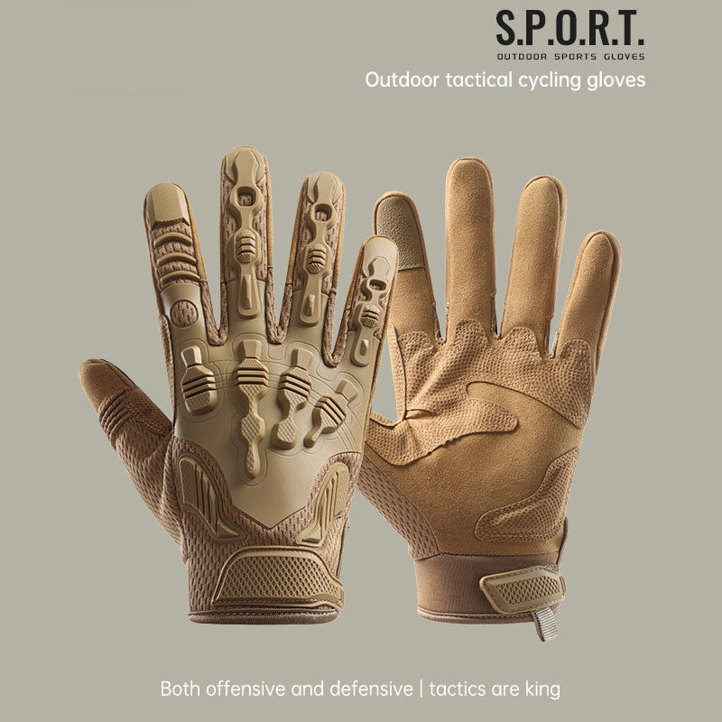 Tactical gloves men's anti-slip anti-cut wear-resistant combat self-defense fighting gloves mountaineering gloves eprolo