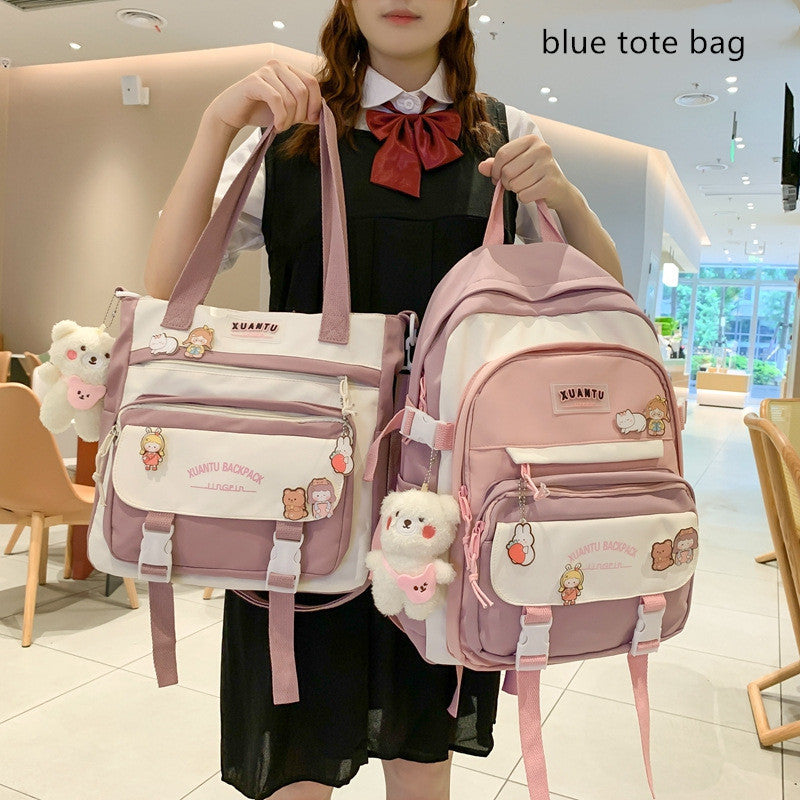 Korean Style Fashion All-match Large Capacity Backpack 7 Sister Stars LLC