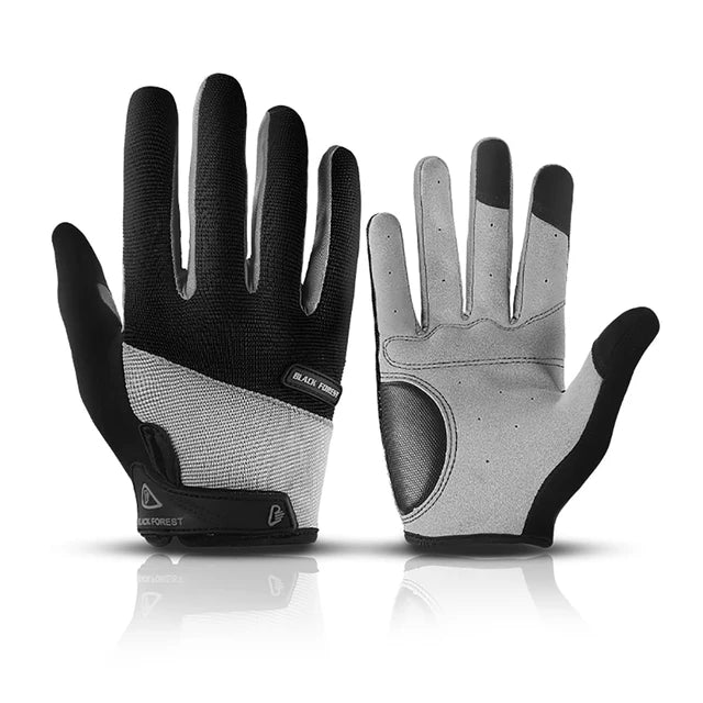 Outdoor sports men's and women's anti slip and wear-resistant fitness bicycles breathable full finger riding touch screen gloves eprolo