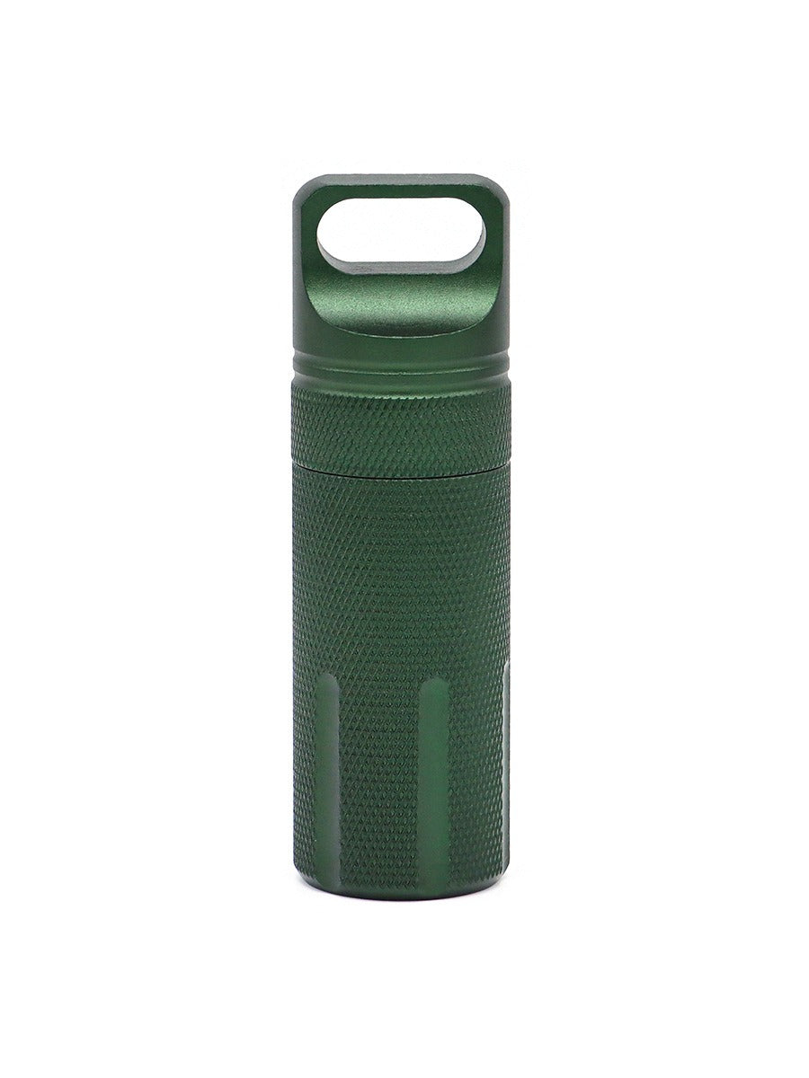 Aluminum alloy fully sealed EDC waterproof tank outdoor survival equipment waterproof compartment flat head waterproof storage b eprolo