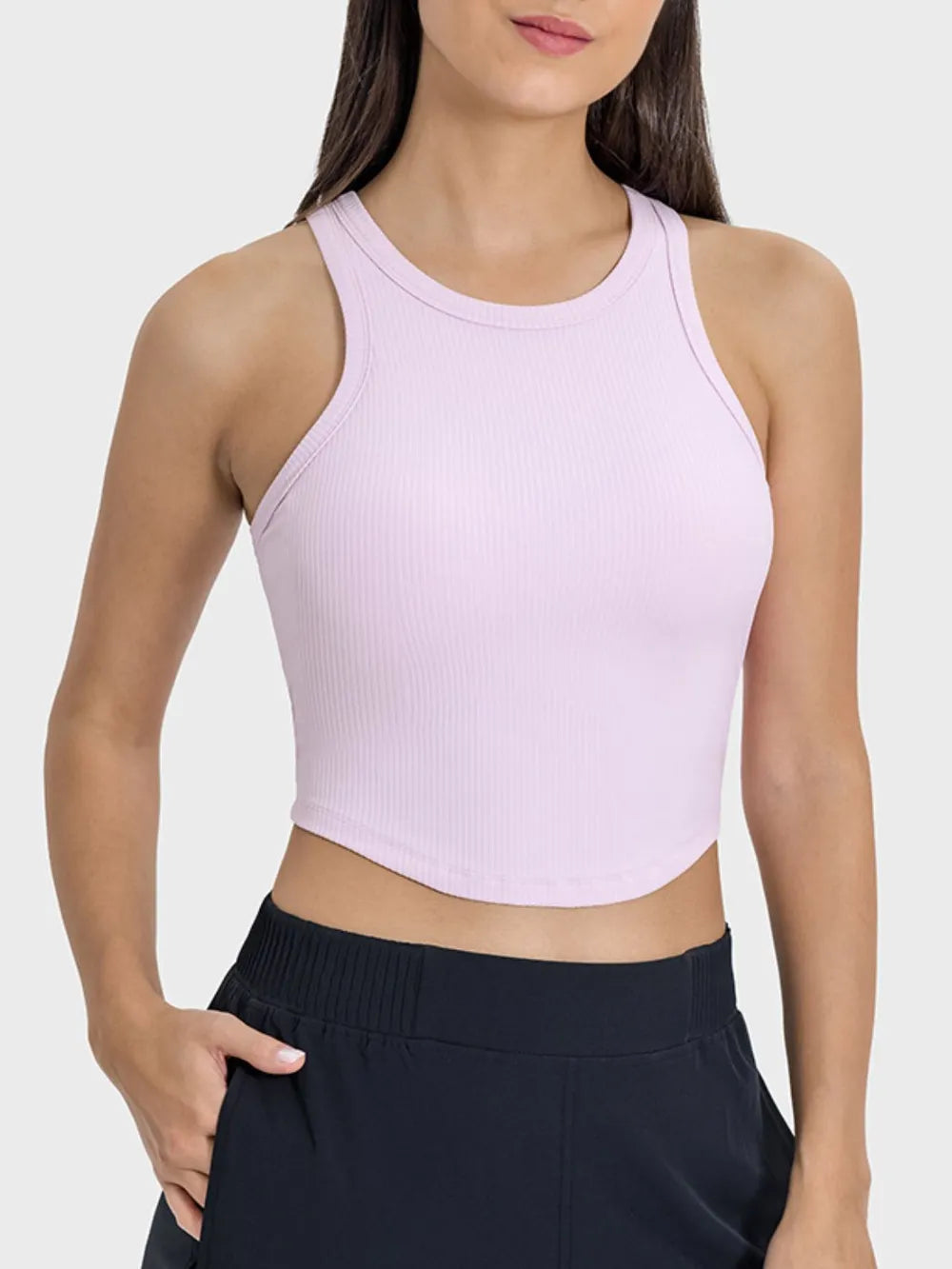 Round Neck Racerback Active Tank eprolo