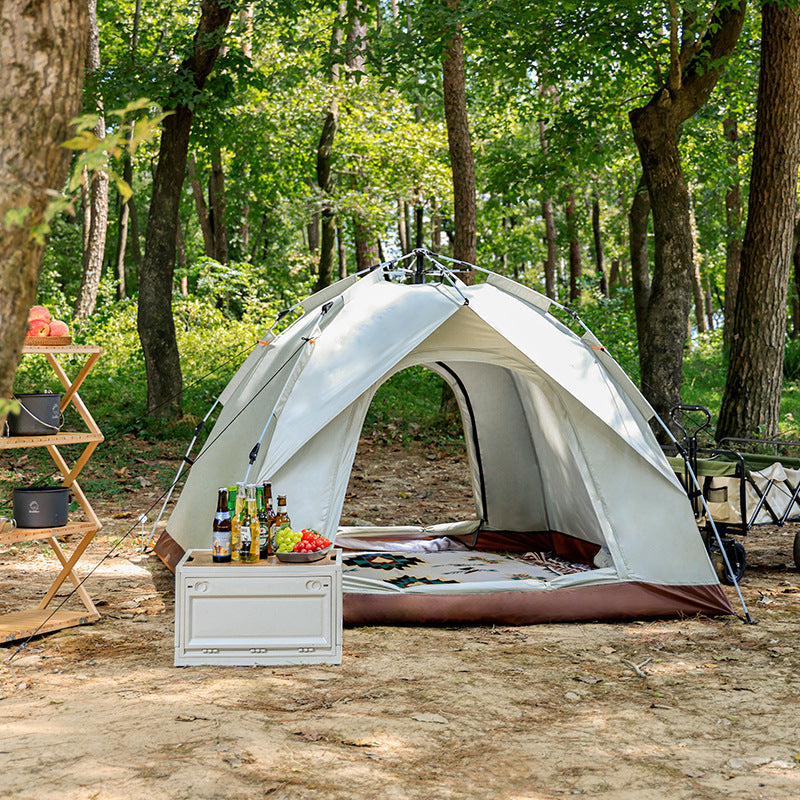 Camping tent outdoor camping full automatic speed open tent rain sunscreen portable tent eprolo