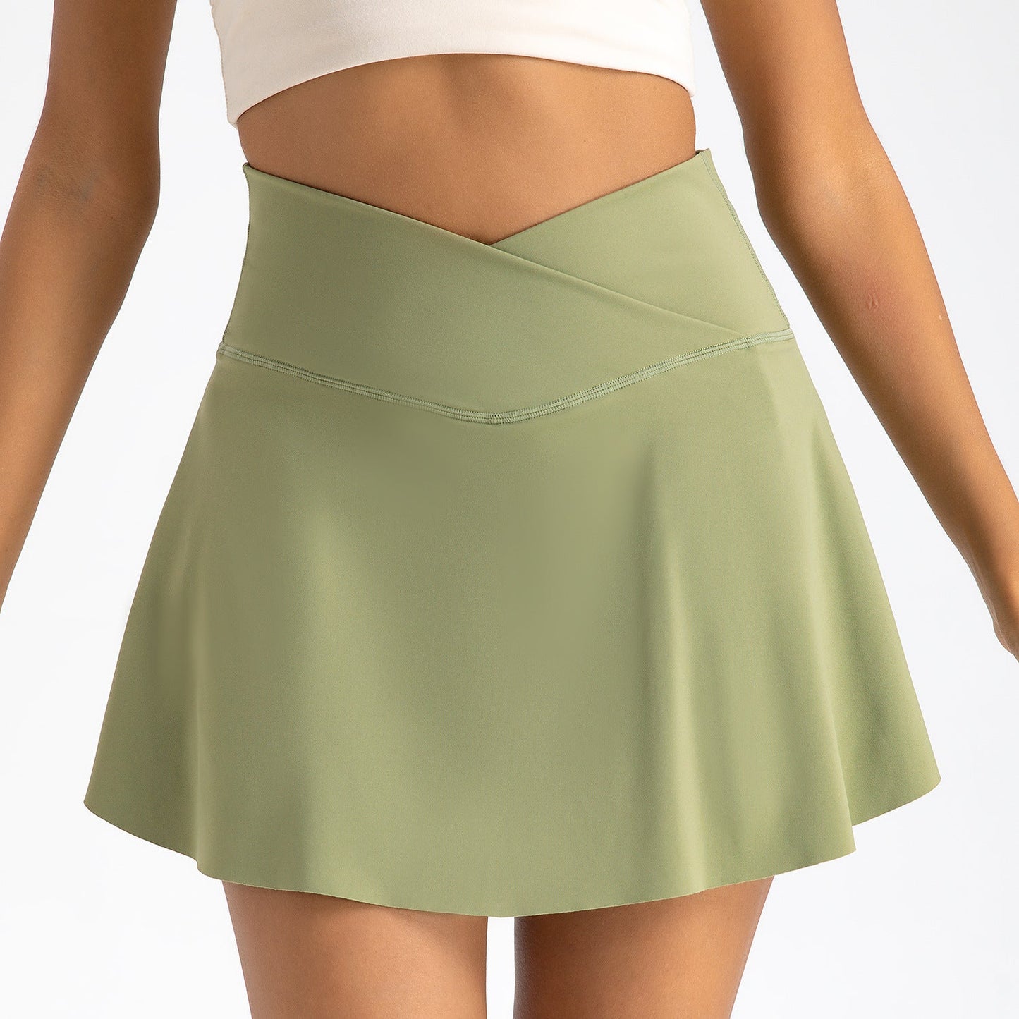 Sports skirts, yoga shorts, tennis skirts, fitness clothes, outdoor high waisted yoga clothes for women eprolo