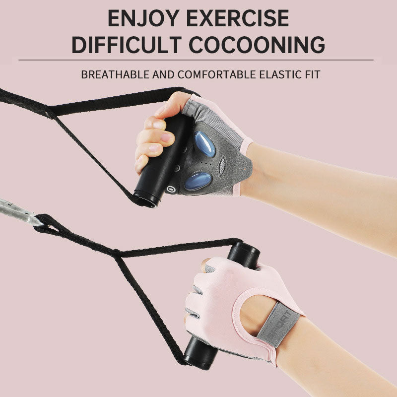 Sports gloves female yoga exercise anti-skid shock absorption half finger gloves wear-resistant breathable riding gloves eprolo