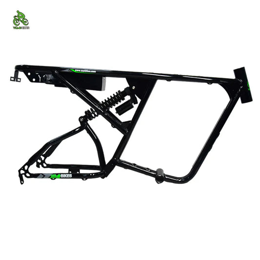 High Quality Mid Suspension Ebike Bike Frame 190mm Dropout E-Bike Electric Bicycle Super-73 Rx Frame With Seat and Suspension 7 Sister Stars LLC
