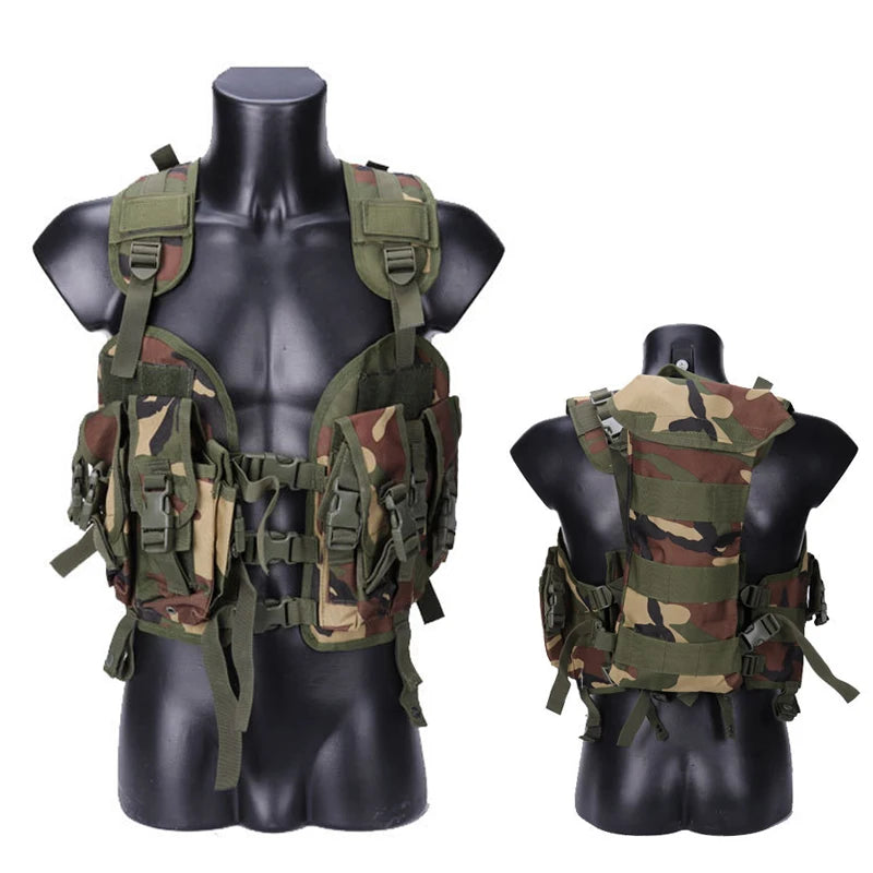 Hunting Airsoft Armor Vest Hunting Camouflage Vest Tactical Equipment Men Traning Combat Assault Vest