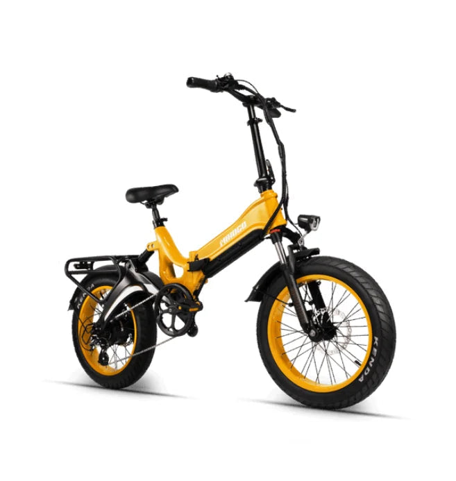 Foldable Electric Bicycle Men's Mountain Bike with Spare Battery Integrated Magnesium Alloy Frame Urban Bike 7 Sister Stars LLC
