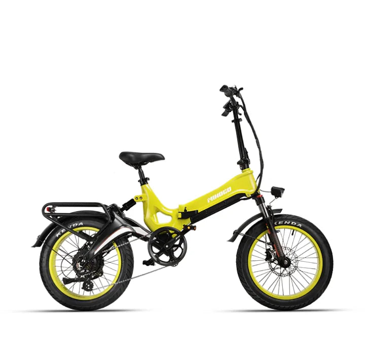 Integrated Magnesium Alloy Folding Electric Bicycle Urban Off-Road with Full Suspension Electric Bike Wholesale 7 Sister Stars LLC