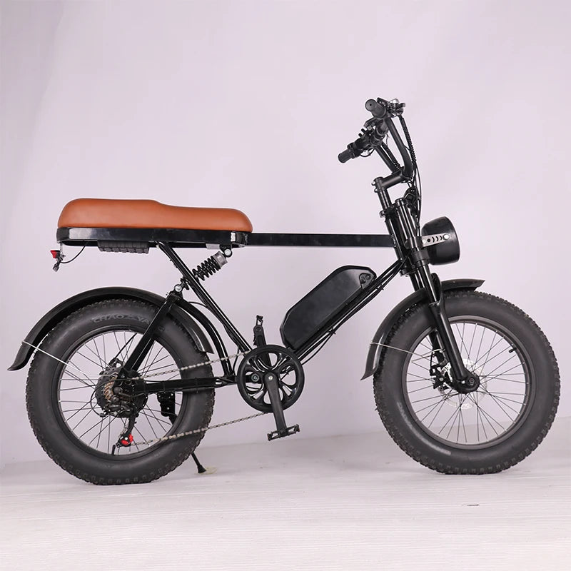 Adults 20inch 20*4.0 Beach Tire Hybrid Dirt Electric Mountain Bicycle 20inch Fat Tire Electric Bike 7 Sister Stars LLC