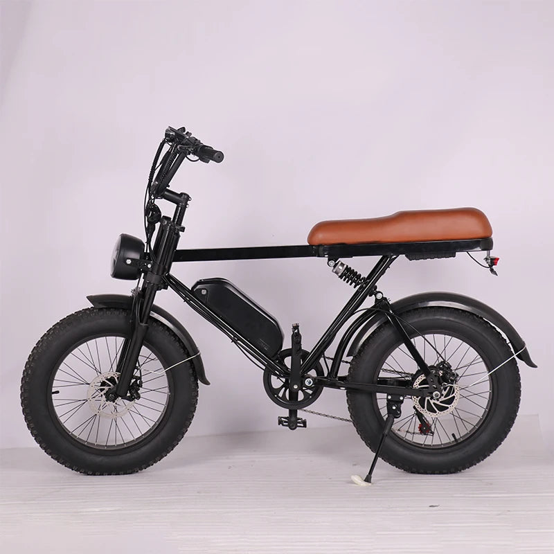 Adults 20inch 20*4.0 Beach Tire Hybrid Dirt Electric Mountain Bicycle 20inch Fat Tire Electric Bike 7 Sister Stars LLC