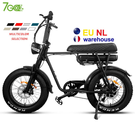 7Go EB4 EB2 Wholesale Price Electric Bike Factory Sale Long Range Electric Bicycle Adult Shimano 7 Speed E-bike 7 Sister Stars LLC