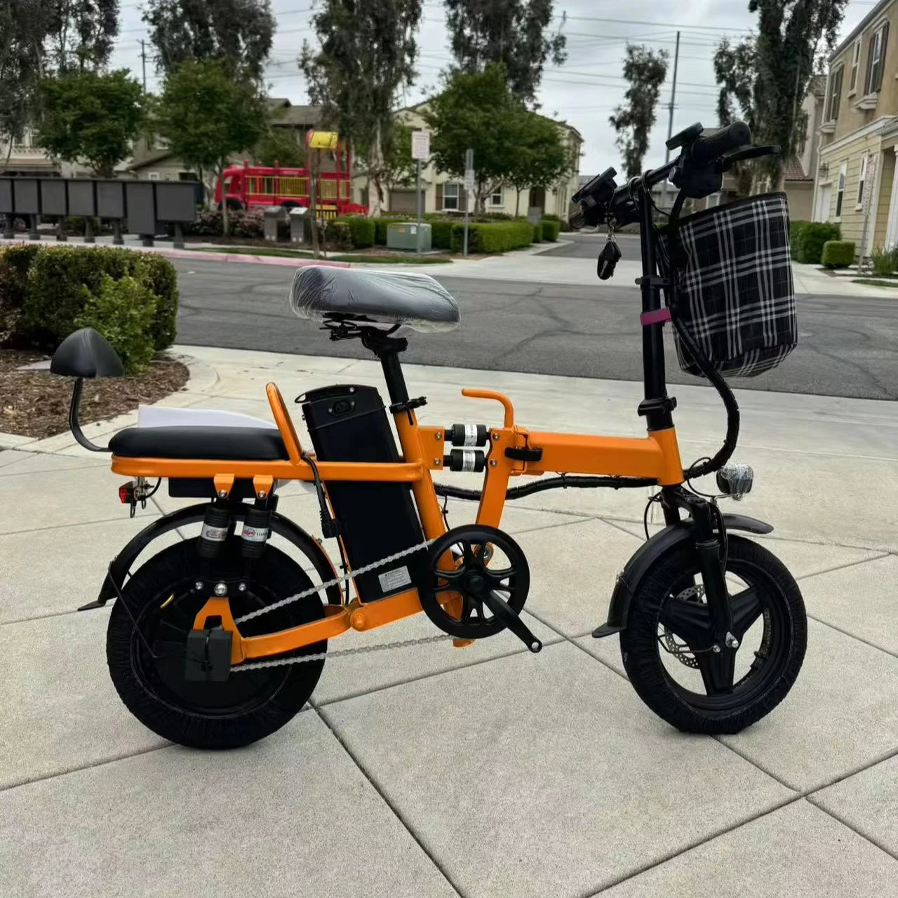 Free Shipping US Warehouse Ebike for 500W 14-inch Foldable Electric Scooter Electric Bicycle Available in Multiple Colours 7 Sister Stars LLC